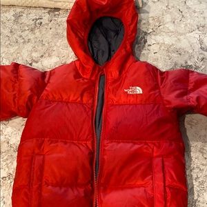 Toddler reversible North face jacket